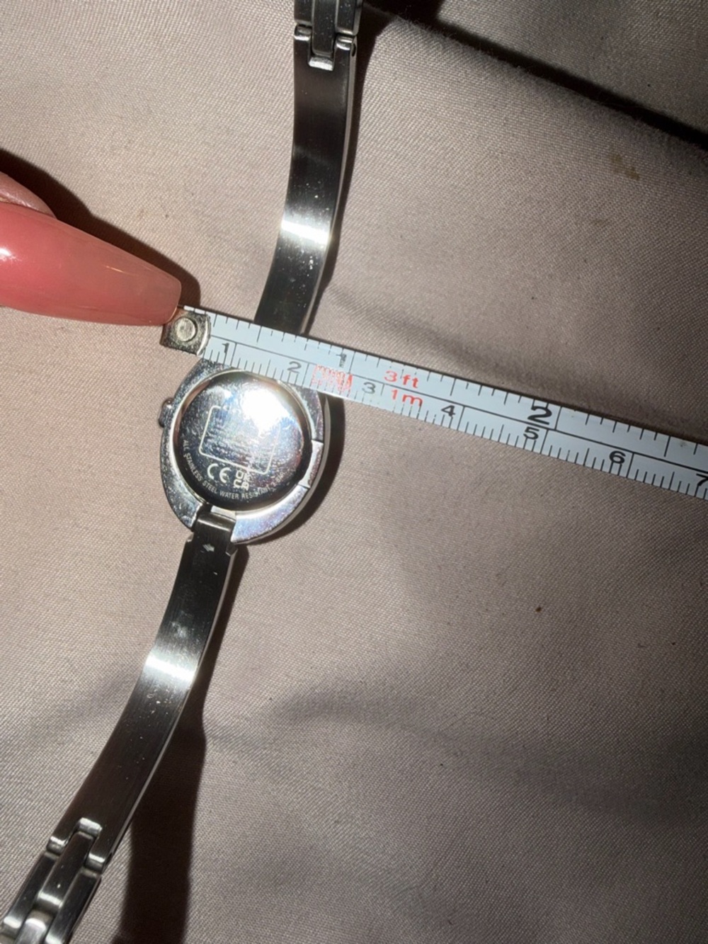 COACH Women's Sammy Silver Tone Stainless Steel Bangle Bracelet Watch, 22.5mm - Picture 4 of 7